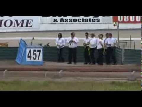 New Zealand 6.3 Earthquake during Manawatu greyhound race