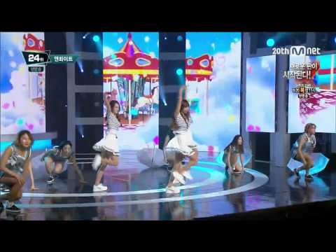 150730 E435 Mnet M! Countdown N White - Paradise