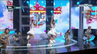 150730 E435 Mnet M! Countdown N White - Paradise