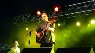 Gavin James 'Say Goodbye just to say Hello' at Westport festival 2013  Filmed on Compact camera