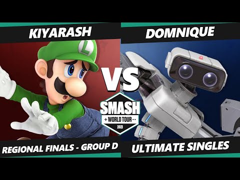 SWT NA West Group D - Kiyarash (Luigi) Vs. Domnique (ROB) Smash Ultimate Tournament