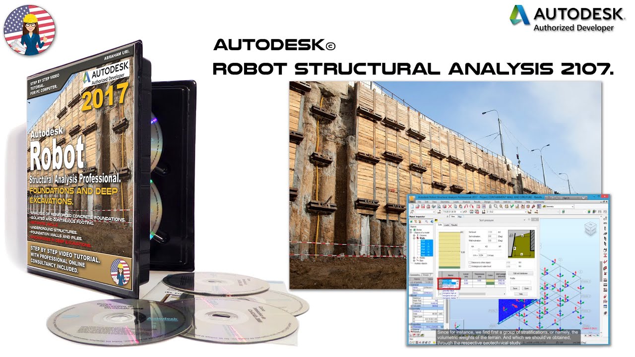 Robot Structural Analysis 2017 │ Tutorial │ Foundations and Deep Excavations