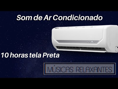 Som do Ar Condicionado (Dormir e Relaxar)10 horas tela Preta -Air Conditioning Sound Sleep and Relax