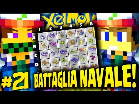 BATTAGLIA NAVALE CHALLENGE SUL SERVER! - Minecraft PIXELMON ITA EP.21