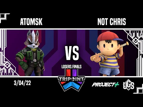 Tripoint Smash 133 - Losers Finals - Atomsk(Wolf) Vs. Not Chris(Ness)