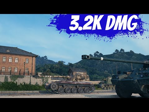 AMX 13 75 - 4 Kills 3.2K Damage - Safe Haven