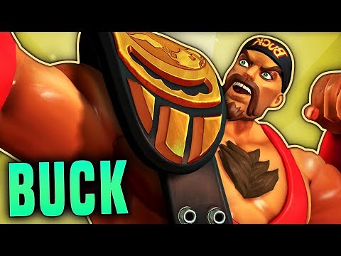 BUCK MAX ENSNARE (1350+ PER SHOT) | Paladins Buck Gameplay & Build