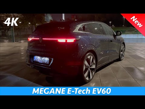 Renault Megane E-Tech EV60 2023 – ERSTER Blick auf NACHT in 4K (Exterieur – Interieur)