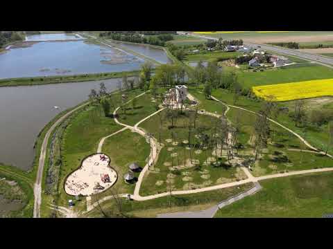 POLAND - Calvinist Church Ruins, Piaski Village