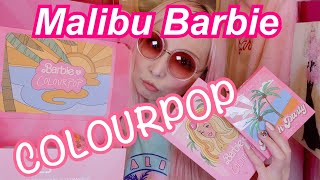 COLOURPOP x BARBIE COLLECTION 2021! MALIBU BARBIE