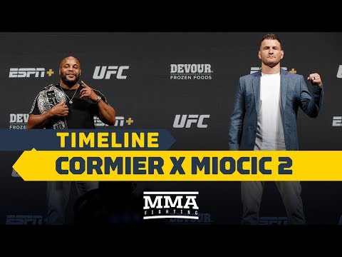 UFC 241 Timeline: Daniel Cormier vs. Stipe Miocic 2 - MMA Fighting