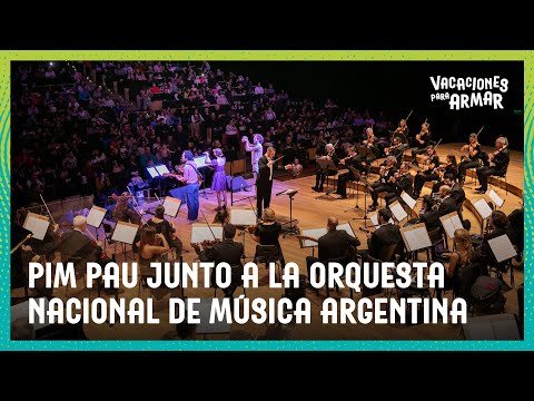 La Orquesta Nacional de Música Argentina “Juan de Dios Filiberto” y Pim Pau
