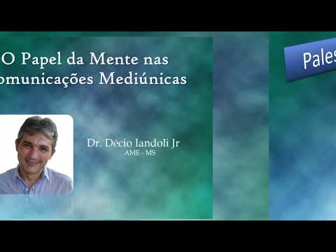 O Papel da Mente  nas Comunicações Mediúnicas - Dr. Décio Iandoli JR