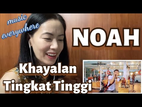 NOAH band - Khayalan Tingkat Tinggi - Live in Music Everywhere - fan reaction