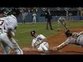 92 NLCS Gm 7 PIT ATL Bream Beats Bonds Throw