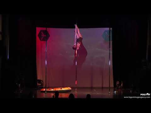 POLE ART ITALY 2021 JUNIORS ELITE 11-14 2ND PLACE - JULIA CEBULLA