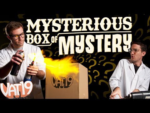 The Mysterious Box of Mystery: Surprise curated selection of Vat19 goodies.