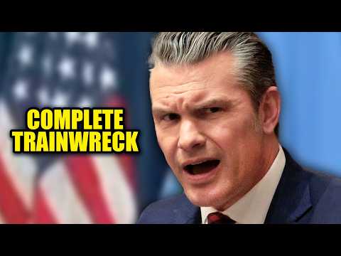 Hegseth Has DISASTER Press Briefing As War Message Falls Apart