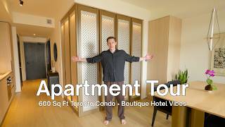 How He Made a Basic 600 Sq Ft Toronto Condo Feel Like a Luxury Hotel – FULL TOUR