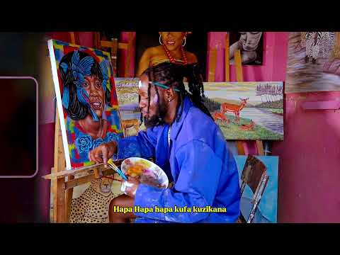 Watatesa ft Zaira - Hapa (Official Lyrics Video)