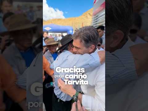 Recibir el abrazo sincero de nuestras familias en cada rincón del país, me llena el alma #Chuquisaca