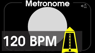 120 BPM Metronome - Allegro & Allegro Moderato - 1080p - TICK and FLASH, Digital, Beats per Minute