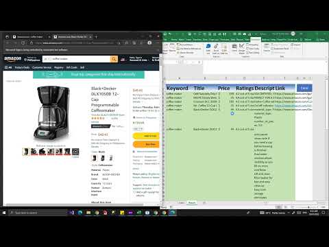 Web Scraping Amazon.com using Selenium VBA - Chrome and Edge Browser
