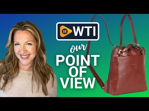 Banuce Fashion Italian Vegetable Tanned Leather Convertible Backpack Purse for Women Small Shoulder Bag for 9.7 Inch iPad Brown - WTI product video review