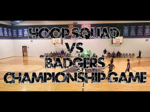 Hoop Squad vs Badgers Championship 🏆 2020