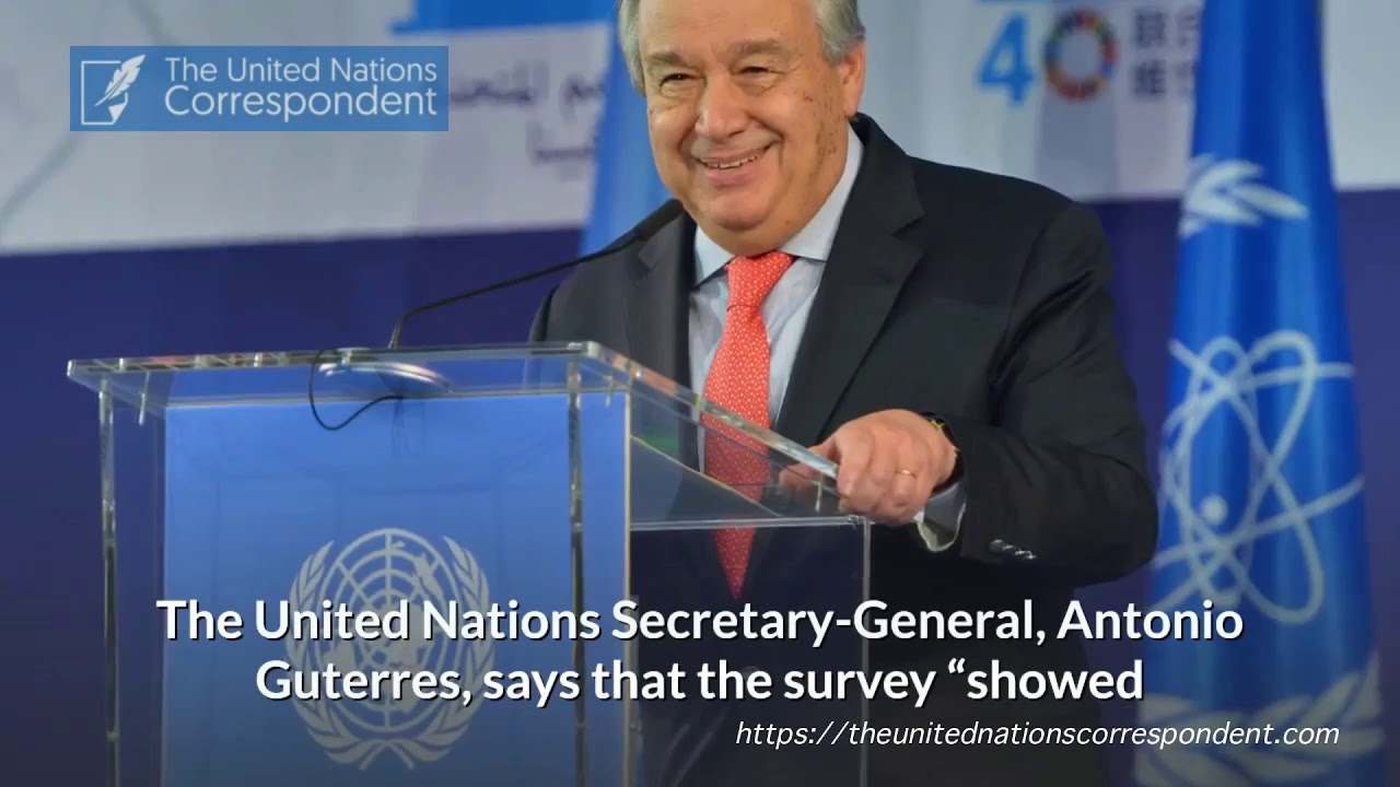 UN SURVEY SAYS A MAJORITY OF PEOPLE TO SUPPORT MORE INTERNATIONAL COOPERATION