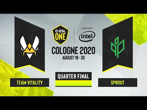 CS:GO - Sprout vs. Team Vitality [Mirage] Map 2 - ESL One Cologne 2020 - Quarterfinal - EU
