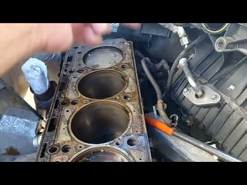MERCEDES BENZ BLOWN HEAD GASKET , CYLINDER HEAD REMOVAL TIPS AND CAUTION.