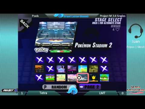 Natufest IV Project M 3.6 Singles Pools - Tetraflora (Ness) vs. LMT (Luigi/Link)