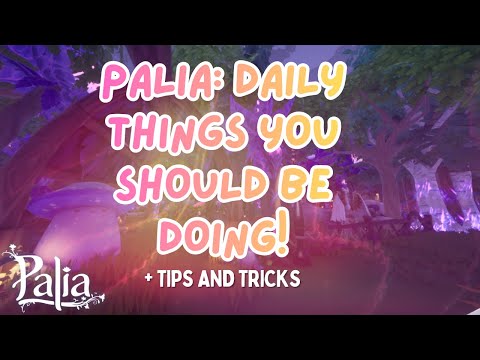 Palia: A Guide to The DAILY Activities You Should Do + Beginners Tips and Tricks + Palia Guide ✨