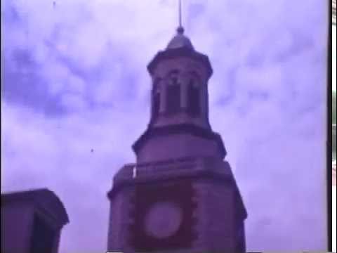 Silent video of the UNT campus and a One O'Clock Lab Band trip in 1971