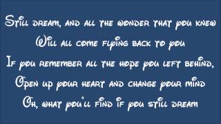 Dreamwork&#39;s Rise Of The Guardians-Still Dream Lyrics