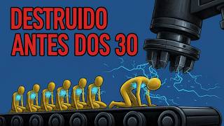 O Protocolo de Extermínio: Como a Sociedade Moderna Destrói o Homem  Antes dos 30 Anos