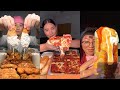 TikTok Mukbang Compilation Dave S Hot Chicken Pizza Hut Chipotle More