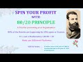 Profit Making Techniques In Spinning Mill By Using 80 20 Principle