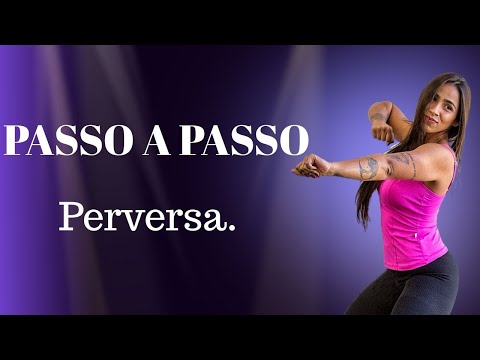 Passo a passo - Perversa. Professora Tiff! (FitDance).