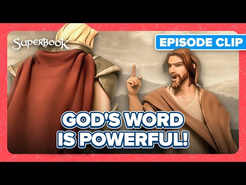 Jesus Overcame Satan's Temptation | Superbook - Jesus In The Wilderness English Clip