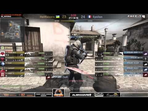 FACEIT EU League 2014: Epsilon vs HR | Epsilon eSports vs HellRaisers (01.10.2014)