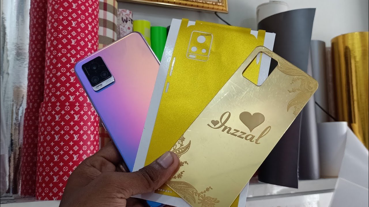 New Trending Vivo V20 Pro Gold Edition 24kt Gold Panel Mobile Gold Panel #golddcover #goldpanel#gold