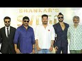 RC15 Clap By Megastar Chiranjeevi Shankar Ram Charan Kiara Advani Dil Raju Ranveer Singh