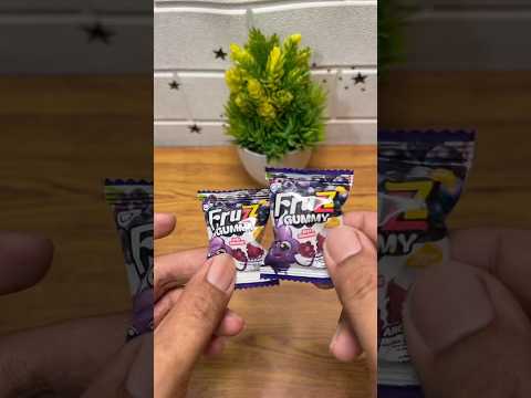 Fruz gummy rasa anggur #youtubeshorts #jajanankekinian #shortvideo
