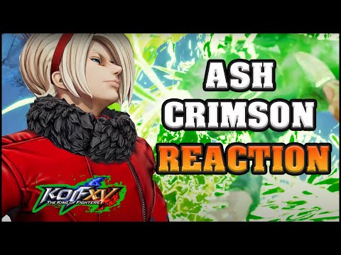 YETI REACTS: Ash Crimson/Green Flame Guy - King of Fighter XV