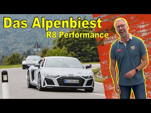 Audi R8 Performance in den Alpen gefahren | 620 PS im V10 Quattro | Michael Peschel