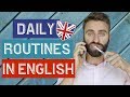 Daily Routines in English | 20 Useful Verbs (Present/Past Tense)