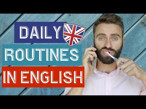 英語日常用語｜20個實用動詞（現在/過去時態 (Daily Routines in English | 20 Useful Verbs (Present/Past Tense))