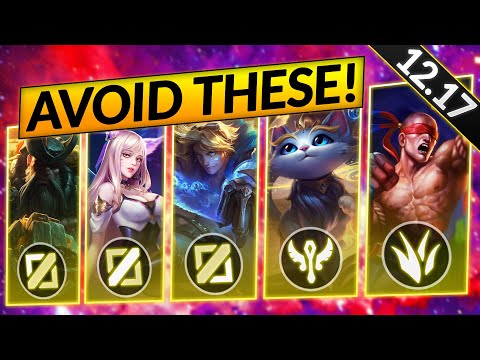 15 OVERRATED Champions of ALL ROLES for PATCH 12.17 - LoL Tier List Guide